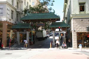 Dragon Gate, Chinatown, San Francisco, Kalifornien