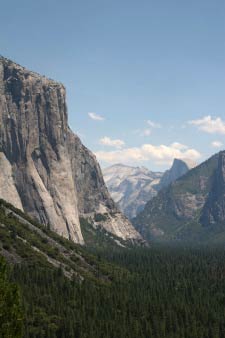 Tunnel View, El Capitan, Half Dome, Yosemite, Kalifornien
