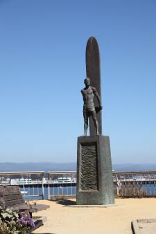Surfer Memorial, Santa Cruz, Kalifornien