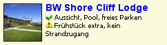 Hotelempfehlung Shore Cliff Lodge